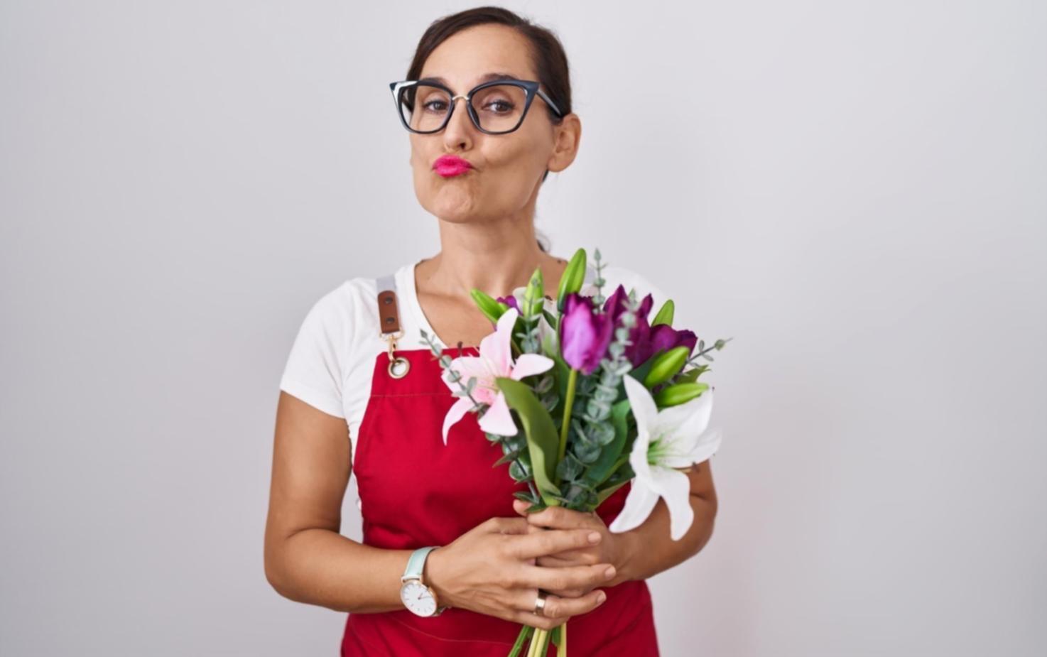 Fresh flower arrangements showcasing our quality and attention to detail